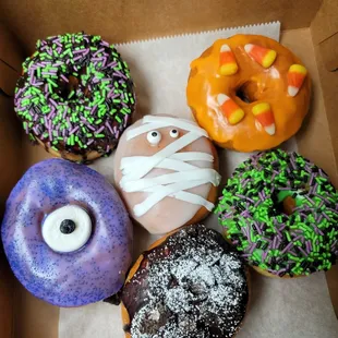 Halloween donuts