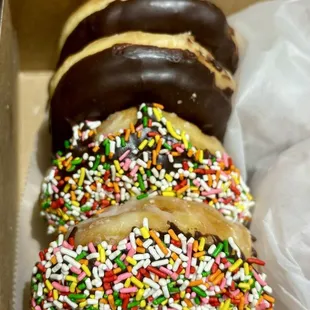 Chocolate Frosted Glaze &amp; With Sprinkles