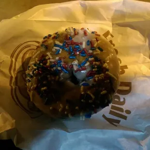 Good and fresh donuts in the morning