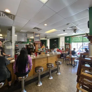 View coming in the door