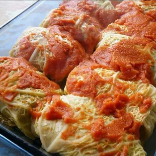 Cabbage rolls - first Thursday of each month.