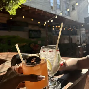 The jake & gin and tonic