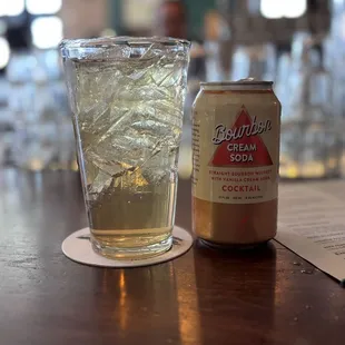 Bourbon cream soda in a can?! A must try!