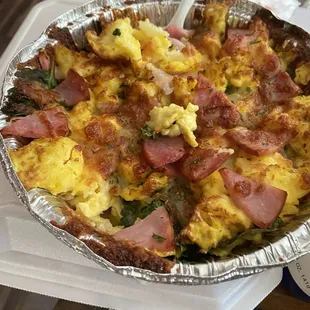 Nasty eggs, Benedict bowl don't ever use them