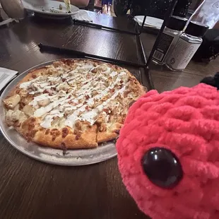 Chicken Bacon Ranch Pizza