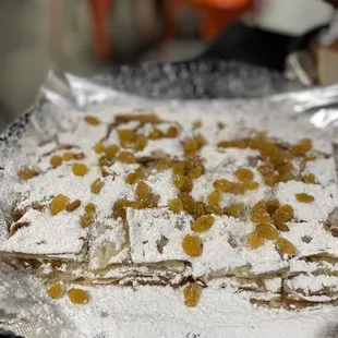 Regular Raisins Coconut Pie