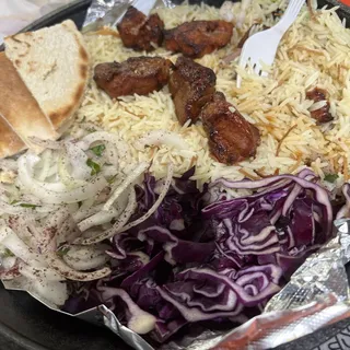 Lamb Kebab Platter