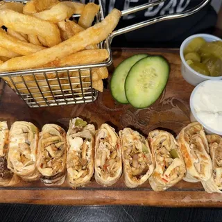 Chicken Kabab Wrap Combo