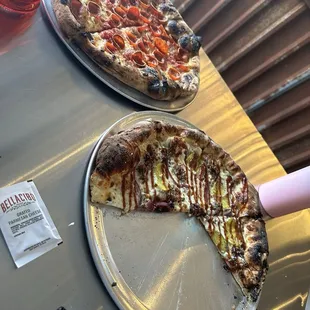 The Local and Pepperoni &amp; Sausage.