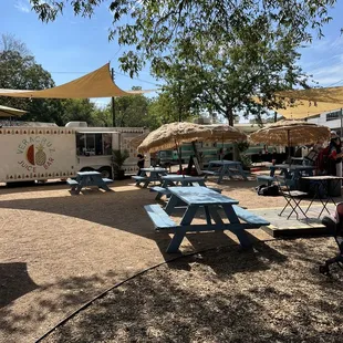 Outdoor seating
