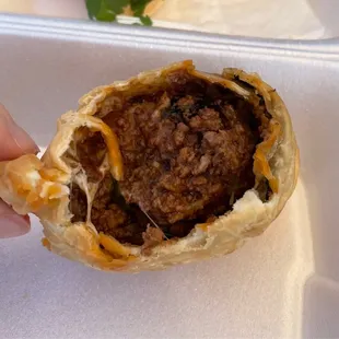 Beef empanada