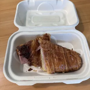 Croissant Ham &amp; Cheesy Melt