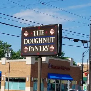 Outside sign