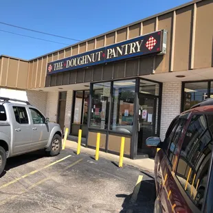 Front of store