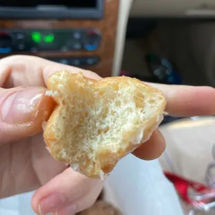 Dry donut holes