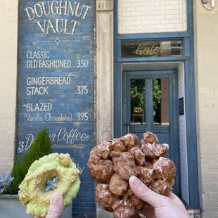 Pistachio Old Fashioned 10/10 &amp; Apple Fritter 9/10