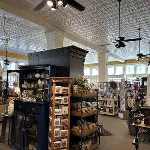 Shop area within The Dove&apos;s Nest
