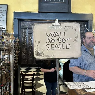 Restaurant entrance