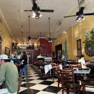 Dinning area from the front.