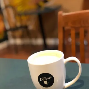 The Almond Latte tasted primarily like almond syrup with very little coffee.