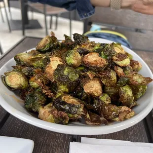 Brussels Sprouts sans bacon