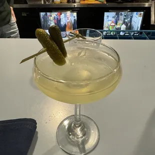 Pickle martini