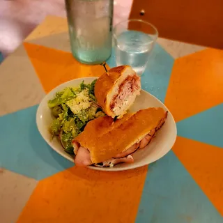 Evan Maes Turkey Melt Sandwich