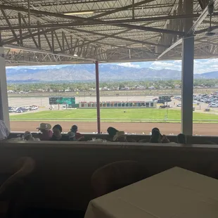 View from jockey club