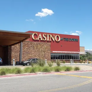 the front of the casino