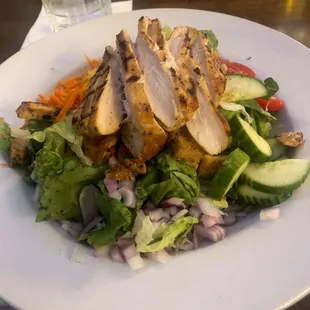 Grill Salad with Chicken