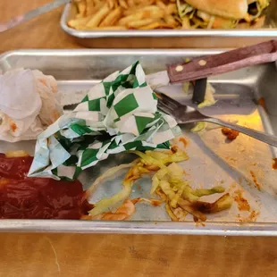 Opps. Thar was a blue Buffalo burger. It's in my belly now.