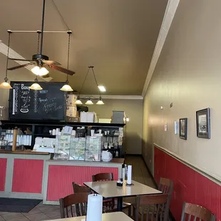 Interior on the deli side