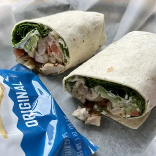 Spinach Chicken Wrap
