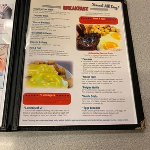 Breakfast Menu