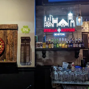 a man sitting at a bar