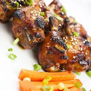 grilled chicken and carrots