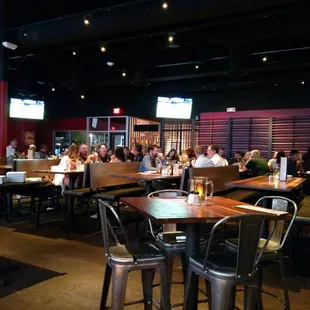 Draft Room bar on Yelp night