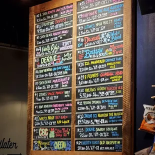 On Tap selection