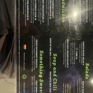 Menu 2024