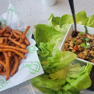 Korean BBQ Lettuce Wraps
