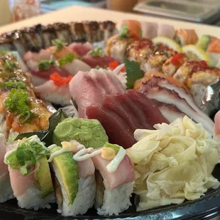 food, sushi, sashimi, sushi and sashimi