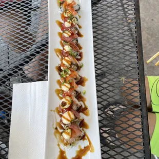 food, sushi and sashimi