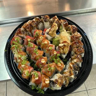 sushi and sashimi