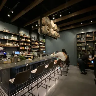 Bar area