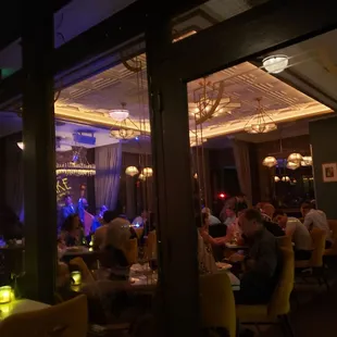 View of main dining room from appendage