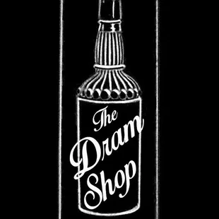 When the blinds go down, the bottle appears