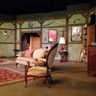 Deathtrap set. Beautiful. 10/24/15.