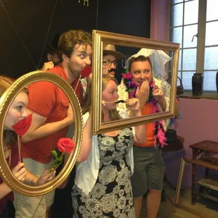 The "Photo Booth." Dastardly fun.