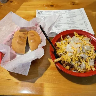 Hamburger Chili/Cheese Fries