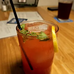 Strawberry Basil Smash